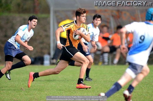 2014-09-28 Ambrosiana Rugby Milano U18-CUS Brescia 089